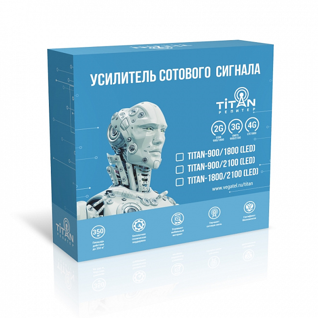 Репитер Titan-900/2100 (LED) - фото №4