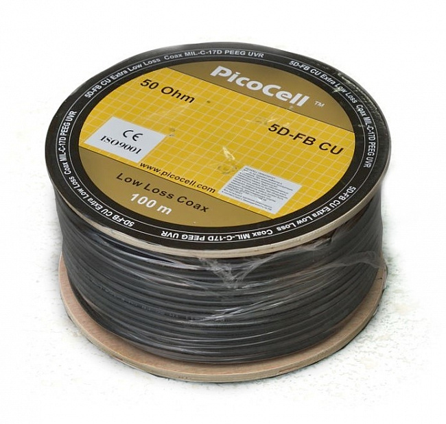 Кабель PicoCell 5D/FB CU PVC коаксильный